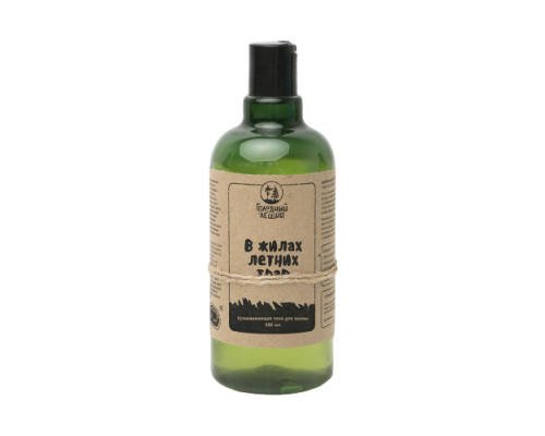 Пена для ванны «В жилах летних трав» снимает раздражение на коже  Голодный леший, 500 мл