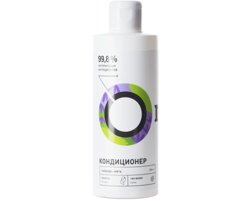 Кондиционер для сухих волос «Лаванда и мята», ONME, 250 мл