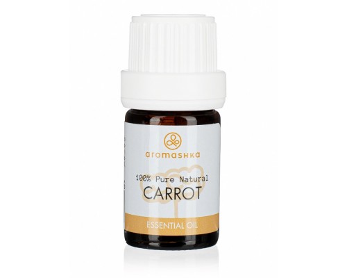 Эфирное масло Морковных семян, 5 мл Aromashka