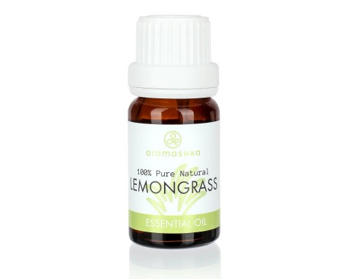 Эфирное масло Лимонной травы (Лемонграсс), 10 мл Aromashka