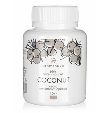 Кокосовое масло (нераф.,органик) 125 мл Aromashka