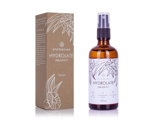 Эвкалипта гидролат ОРГАНИК 100 мл, Aromashka