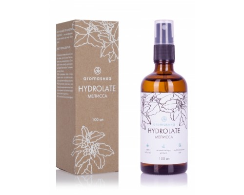 Мелиссы гидролат (ОРГАНИК) 100 мл, Aromashka