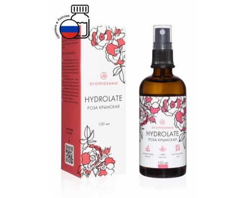 Розы крымской гидролат 100 мл, Aromashka