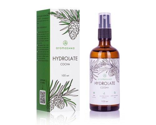 Сосновой хвои гидролат ОРГАНИК 100 мл, Aromashka  