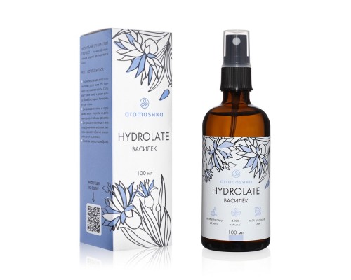Василька гидролат ОРГАНИК 100 мл, Aromashka