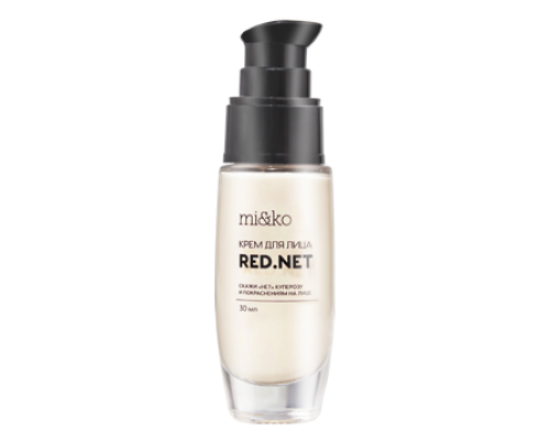 Крем для лица от купероза Red.net 30 мл, Mi&ko  