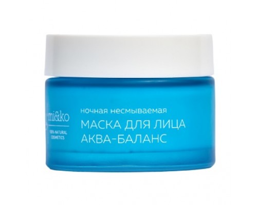 Маска для лица Аква-Баланс 50 мл, Mi&ko