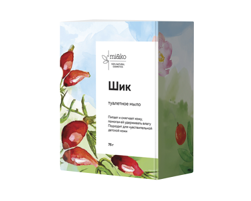 Туалетное мыло Шик без эфирных масел 75 г, Mi&ko