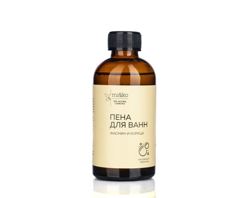 Пена для ванн Жасмин и Корица 200 мл, Mi&ko 