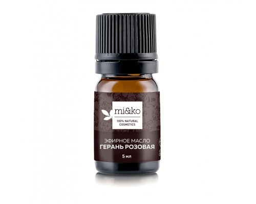Эфирное масло Герань розовая 5 мл, Mi&ko