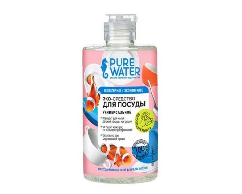 Средство для посуды Pure Water гипоаллергенное 450 мл, Mi&ko