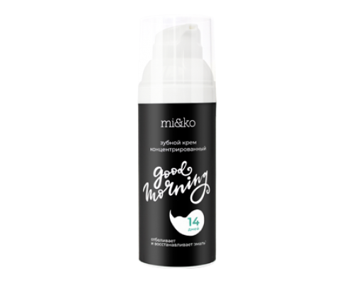 Концентрированный зубной крем Good morning 50 мл Mi&ko