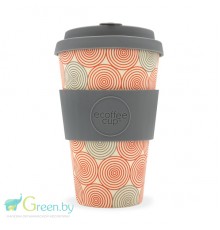 Кофейная эко-чашка: Спираль, 400мл, Ecoffee cup