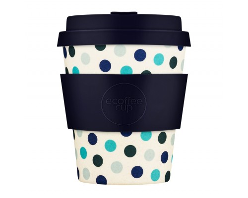 Кофейная эко-чашка: Синий горох, 250мл, Ecoffee cup