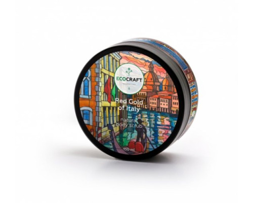 ECOCRAFT Скраб для тела "Red gold Italy" Красное золото Италии, 150мл