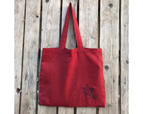 Эко сумка-шопер "Бордо"