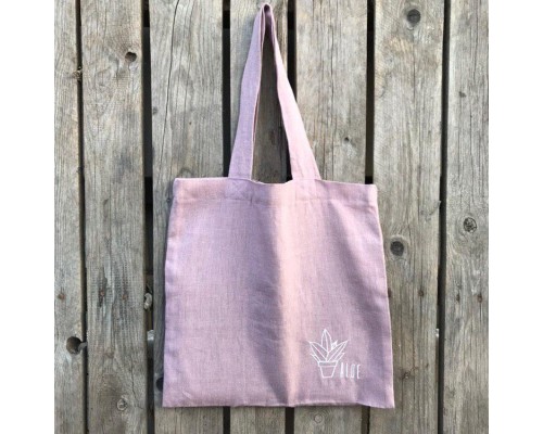 Эко сумка-шопер "Розовый"