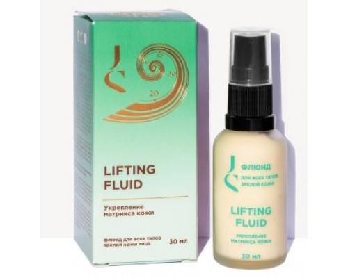 Флюид для всех типов зрелой кожи лица Lifting fluid, Jurassic Spa, 30 мл