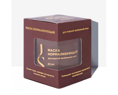 Нормализующая маска (для жирной проблемной кожи), Jurassic Spa, 65 мл