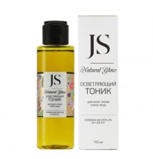 Осветляющий тоник для всех типов кожи лица Natural Glow, Jurassic Spa, 110 мл