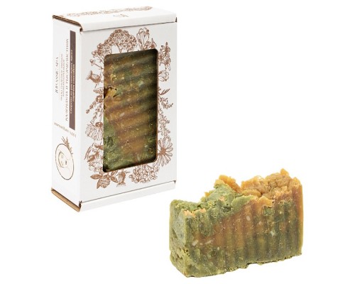 Мыло антибактериальное Календула и тысячелистник Jurassic Spa, 110 гр