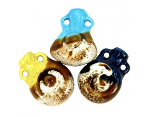 Аромакулон керамический со шнурком глазурь в ассорт.