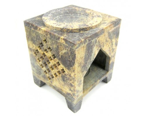 Аромалампа камень, на ножках, 10 см