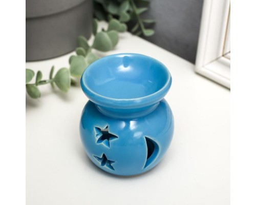 Аромалампа Звезды 7х6,5 смв ассортименте, керамика