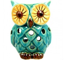 Аромалампа Сова 13 см, керамика