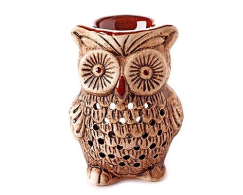 Аромалампа Сова малая, керамика 11 см