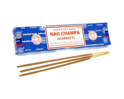 Благовония Nag Champa НАГ ЧАМПА, 40 гр SATYA Благовония Nag Champa НАГ ЧАМПА, 40 гр SATYA