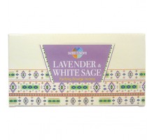 Благовония Lavender White Sage ЛАВАНДА-БЕЛЫЙ ШАЛФЕЙ, 15гр, HEM
