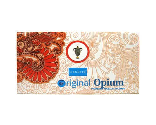 Благовония прямоугольные Opium МАК 15 гр. Nandita