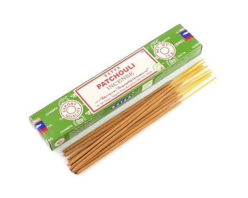 Благовония прямоуг. Patchouli ПАЧУЛИ 15г, SATYA