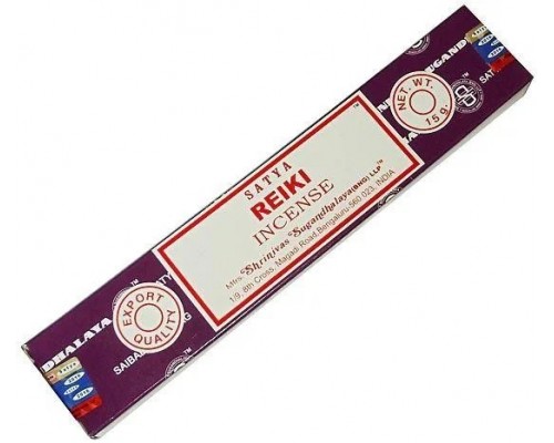 Благовония Reiki РЕЙКИ 15гр. SATYA 