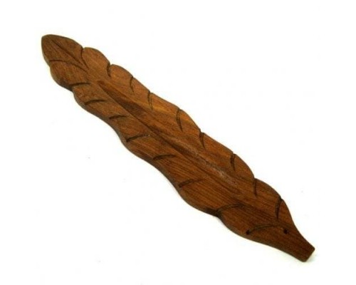 Подставка под благовония Лист, дерево