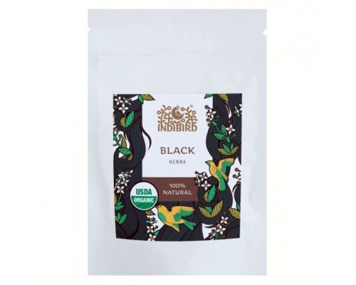 Хна чёрная, 50 гр Indibird