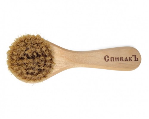 Массажная щетка для лица, 16 см, Спивакъ