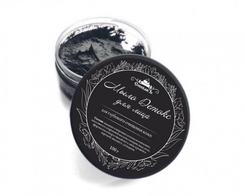 Мягкое мыло Детокс для лица, 100 г