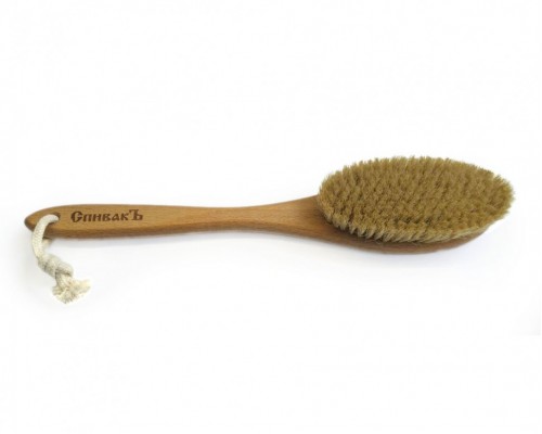 Массажная щетка натуральная "Кактус" XXL Спивакъ