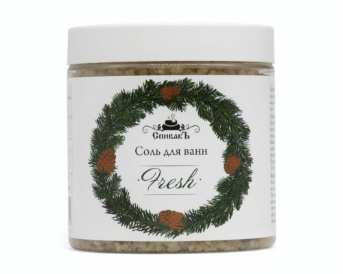 Соль для ванн Fresh, 600 г