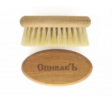 Расческа для бороды из натурального бука, щетина кактус