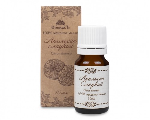 Эфирное масло Апельсина Сладкого, 10мл, Спивак