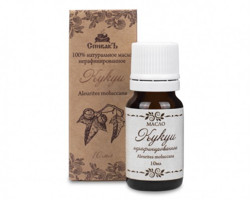 Масло Кукуи нерафинированное, 10 мл