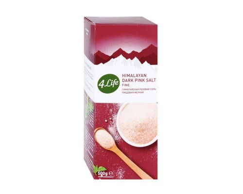 Соль гималайская розовая мелкая 4LIFE, 500 г