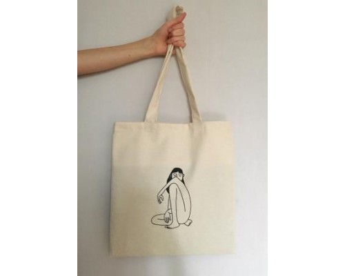 Эко сумка-шопер, 33х33см