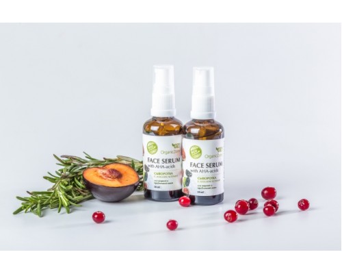 Сыворотка для лица с АНА-кислотами для жирной и проблемной кожи OZ! OrganicZone, 50мл