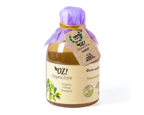 Фито-шампунь "Нормализующий" OZ! OrganicZone, 300 мл