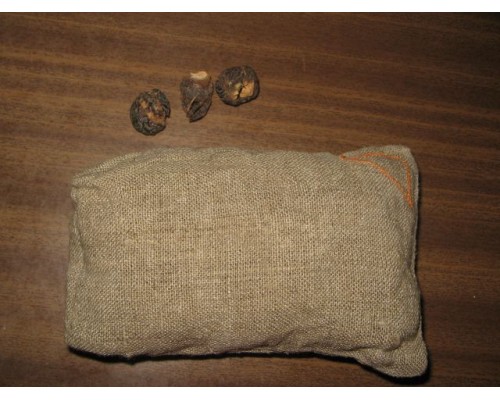 Мочалка с мыльными орехами Trifoliatus для мытья тела и волос